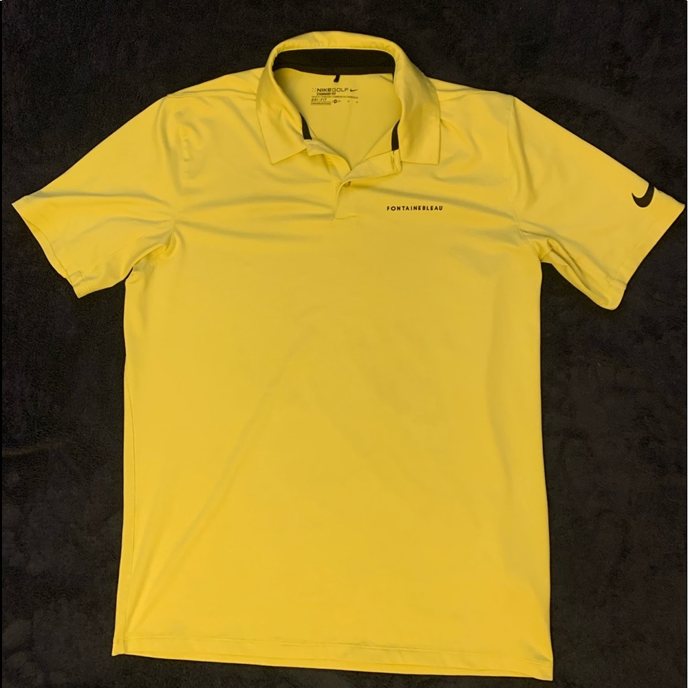 Nike golf collard shirt M